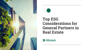 Top ESG Considerations for General Partners in Real Estate